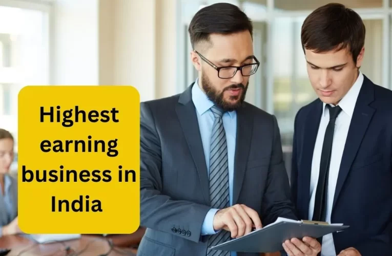 Highest Earning Business in India