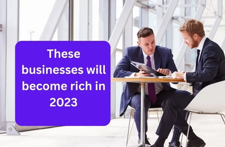 These Businesses Will Become Rich in 2023